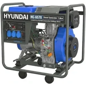 موتور برق دیزلی هیوندای مدل HG-6570