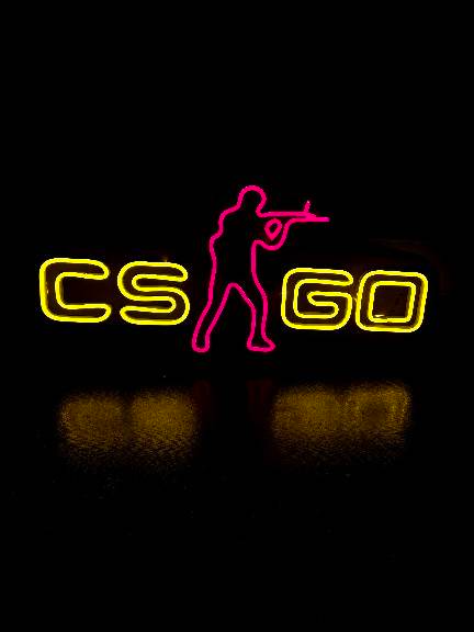 1000052856 تابلو نئون گیمی طرح CS:GO - Image 1