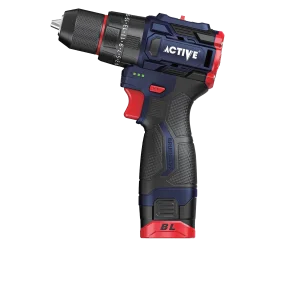 دریل پیچگوشتی چکشی براشلس 2 سرعته 400 وات اکتیو مدل AC-3216BL