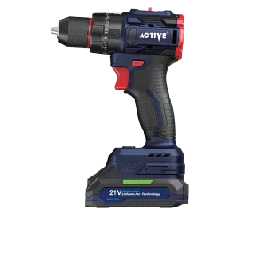دریل پیچگوشتی چکشی براشلس 2 سرعته 21 ولت اکتیو مدل AC-3217BL