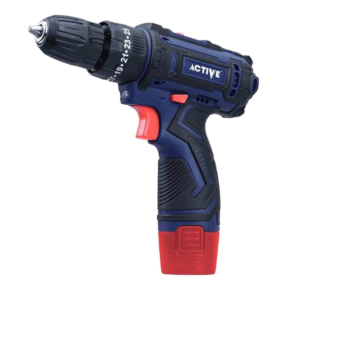 دریل پیچگوشتی چکشی شارژی 2 سرعته 12 ولت اکتیو مدل AC-3222BM