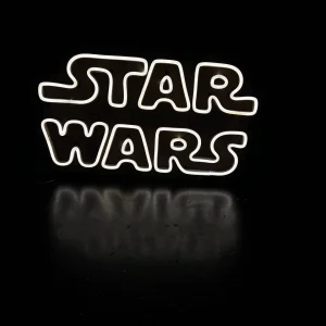 تابلو نئون گیمی طرح نوشته Star Wars